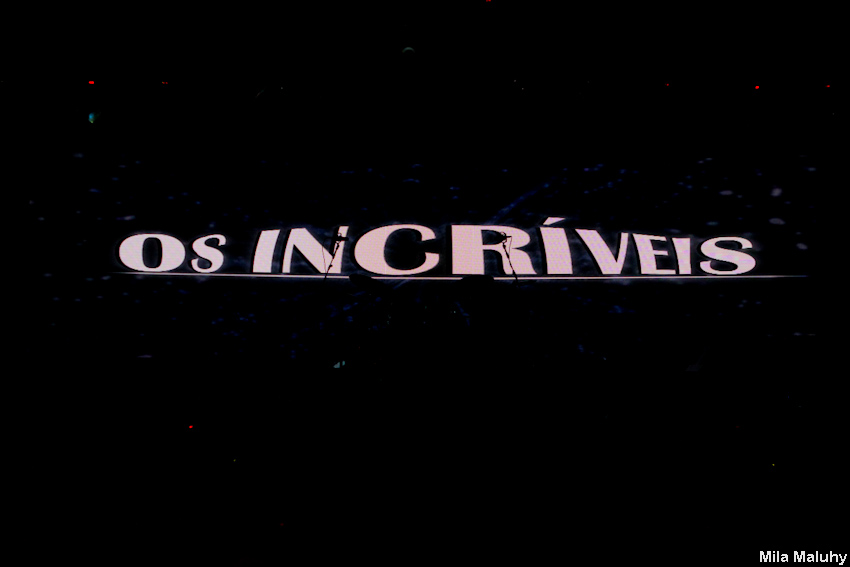 Os Incriveis – show do DVD