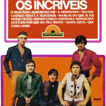 OS INCRIVEIS-DISCO DE OURO-1977-CAPA